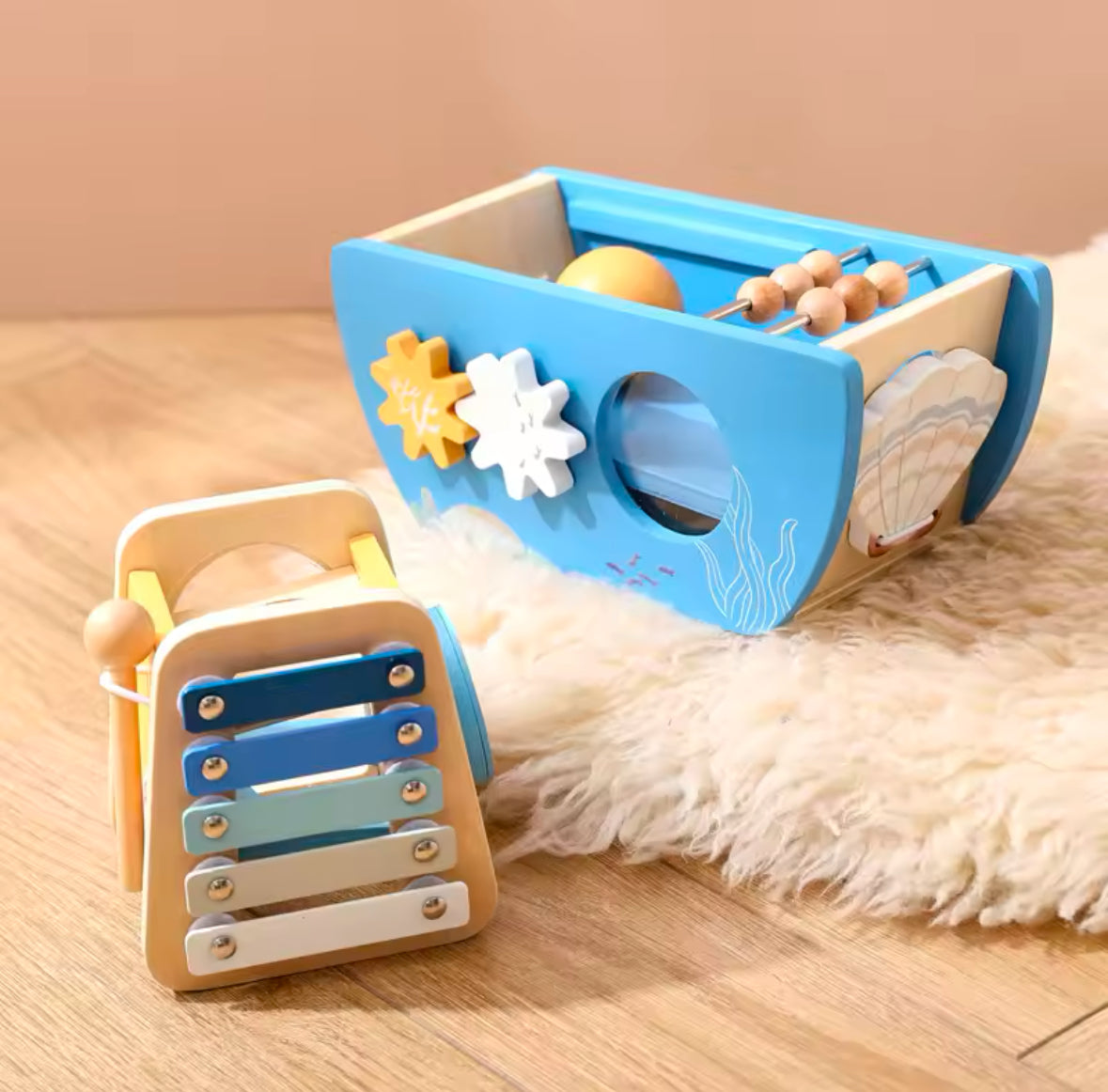 Multifunktionales Aktivitätspielzeug