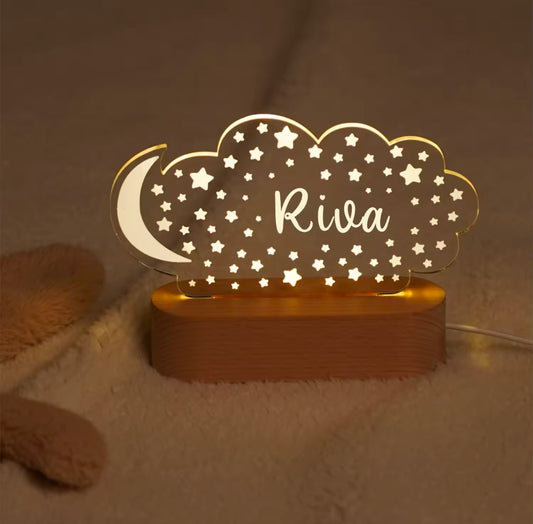 Personalisierte LED-Nachtlampe