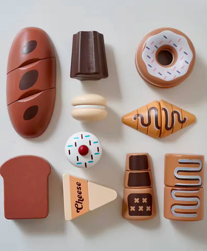 Holzspielset für kleine Bäcker