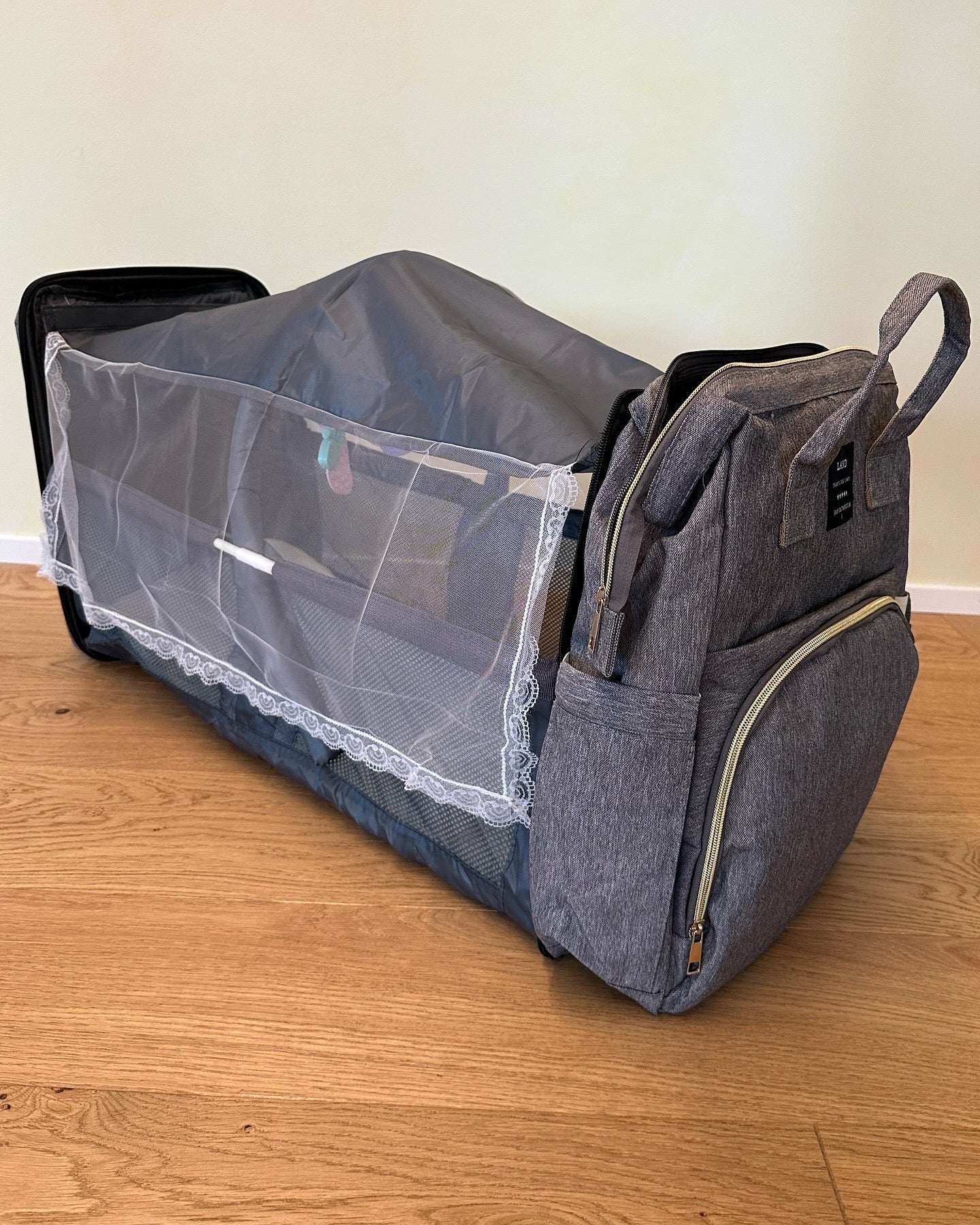 Der ultimative 3 in 1 Wickelrucksack für unterwegs